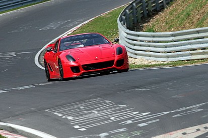 La Ferrari 599XX sotto il muro dei 7 minuti al Ring