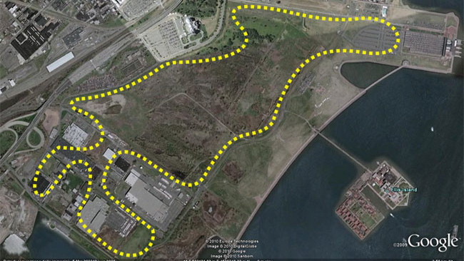 Ecco il progetto per portare la F1 a New York nel 2012!