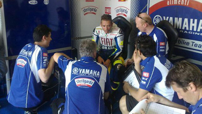 Valentino corre al Sachsenring