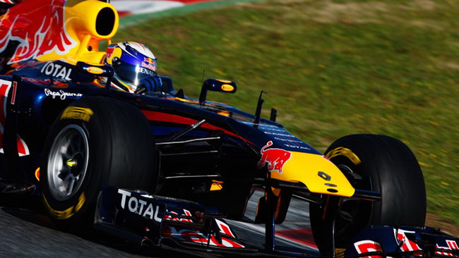 Barcellona, Day 1: Vettel detta il passo