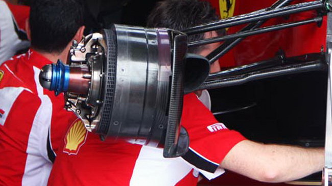 La Ferrari con nuovi freni per vincere!