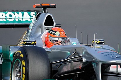 Schumacher viene retrocesso di una posizione
