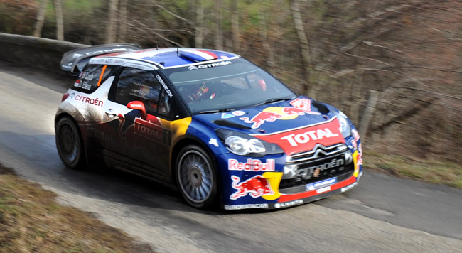Montecarlo, PS10: regna sempre Loeb, Ogier si ritira