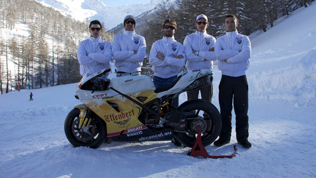 Il Liberty Racing si presenta sulle nevi del Sestriere