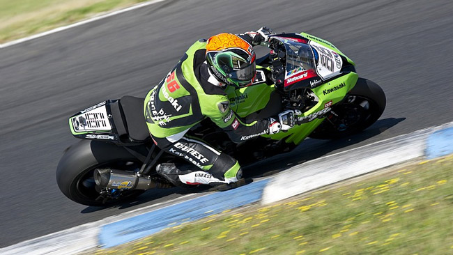 Sykes si gode i miglioramenti della Kawasaki