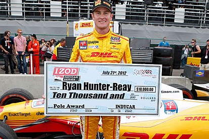 Hunter-Reay conquista una pole per lui inutile