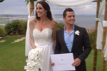 Randy De Puniet sposa la bellissima Lauren Vickers