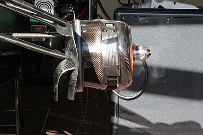 Button ha usato dischi Brembo sull'anteriore McLaren