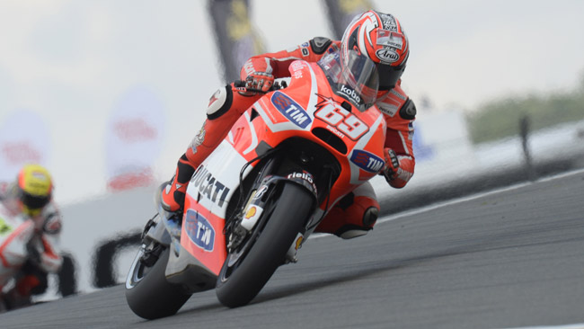 Hayden vuole fare un bel risultato nella gara di casa