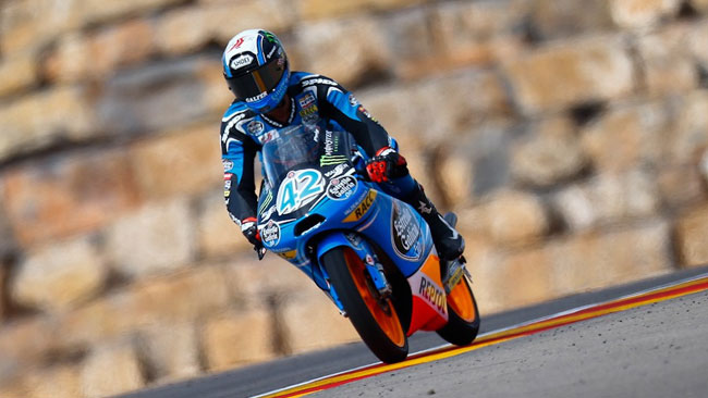 Aragon, Libere 2: Alex Rins si porta davanti a tutti
