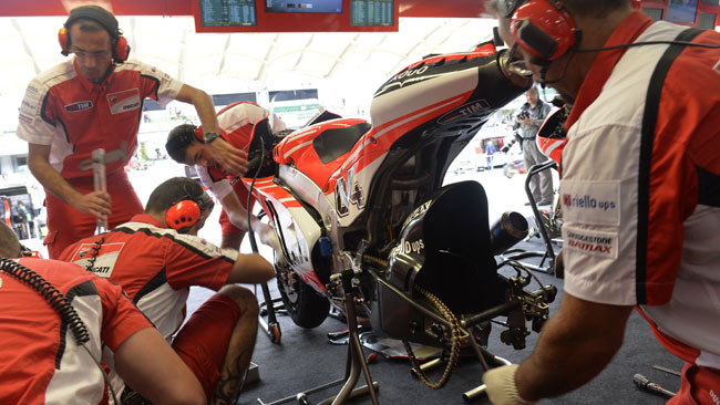 Preoccupazione in Ducati per la situazione motori