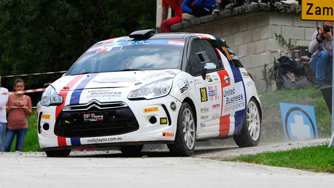 Molly Taylor al via in WRC3 in Gran Bretagna