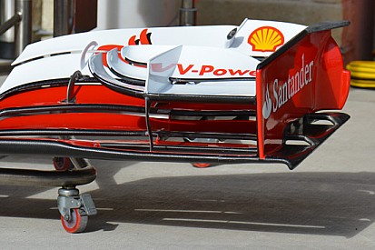 Ferrari: doppio soffiaggio negli upper flap