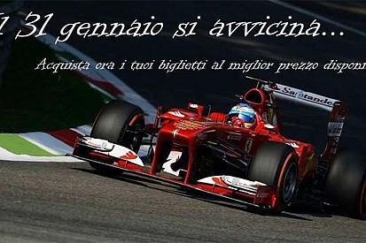 Gp d'Italia: fino al 31 gennaio proseguono gli sconti