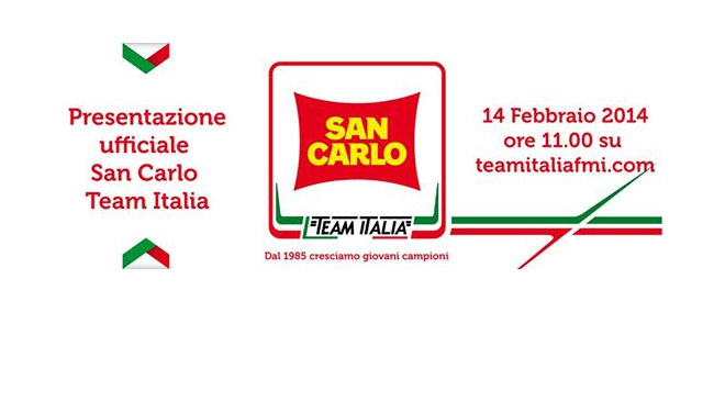 Il San Carlo Team Italia 2014 si presenta online