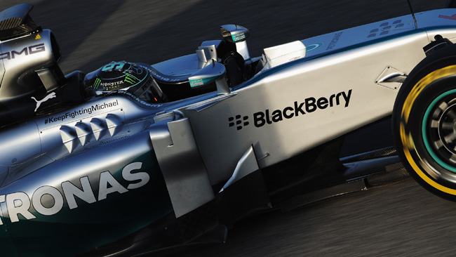 La Mercedes W05 ha fatto più strada nei test: 4374 km