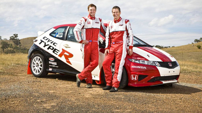 Eli Evans debutta con una Civic Type-R della J.A.S.