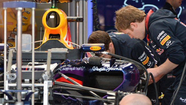 La Reb Bull RB10 B arriverà già in Bahrein?