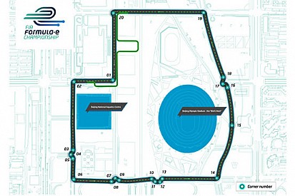 Ecco il circuito cittadino di Pechino per la Formula E