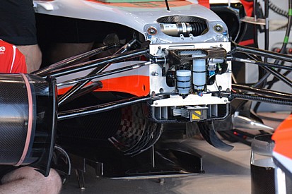 Marussia con il terzo elemento a vista