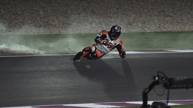 Stefan Bradl non si spiega la causa della sua caduta