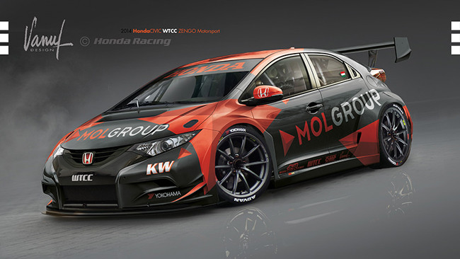 La Zengö svela la livrea della Civic di Michelisz