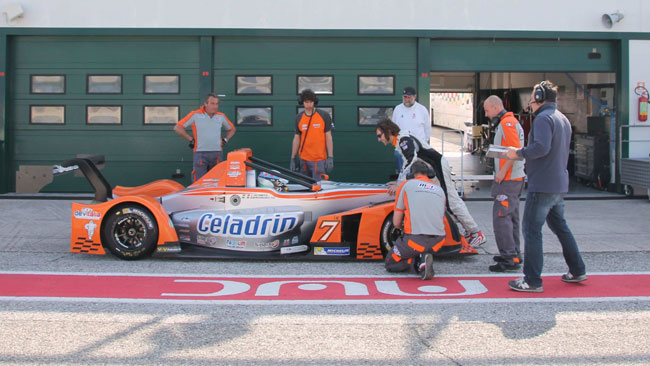 Celadrin MRS Corse al lavoro in pista a Misano
