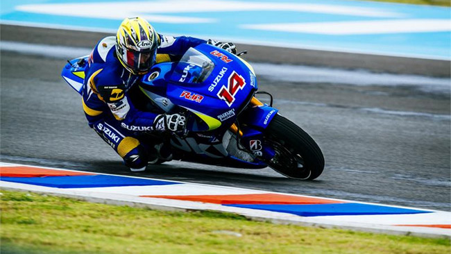 La pioggia rallenta i test della Suzuki in Argentina