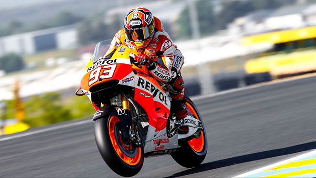 Le Mans, Libere 2: Marquez con Iannone in scia
