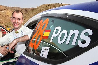 Xevi Pons ad Ypres con una Ford Fiesta R5
