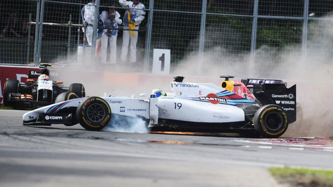 Massa e Perez dimessi dall'ospedale di Montreal