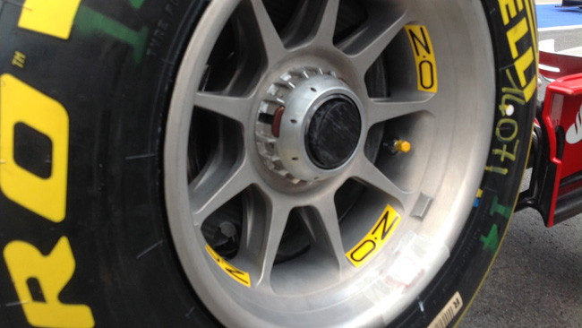 La Ferrari ripropone i mozzi soffianti sulla F14 T