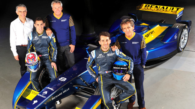 La e.dams schiera Sebastien Buemi e Nicolas Prost
