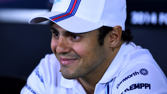 Felipe Massa festeggia i 200 Gp a Silverstone