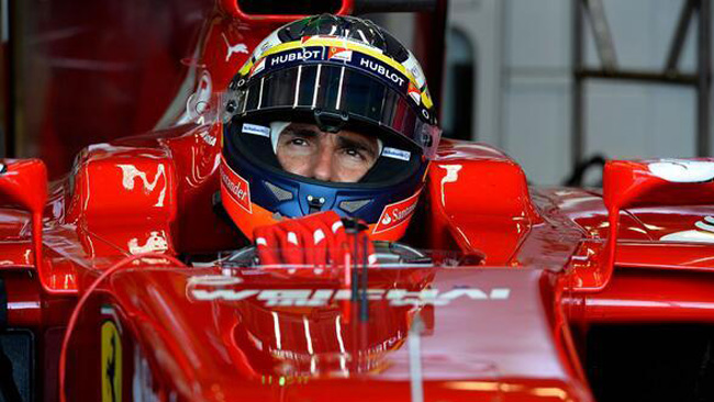 Ecco De La Rosa nella Ferrari F14 T