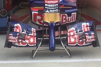 La Toro Rosso con ala da più alto carico