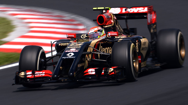 Maldonado: sostituito il cambio della Lotus