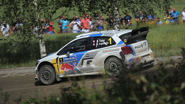 Finlandia, PS17: Ogier ferma la striscia di Latvala