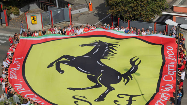Il grande cuore Ferrari saluta Luca di Montezemolo