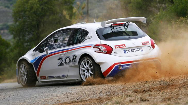 Jan Černý prova la Peugeot 208 T16 R5