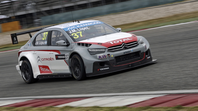 Shanghai, Qualifica: Tripletta Citroën con López in Pole