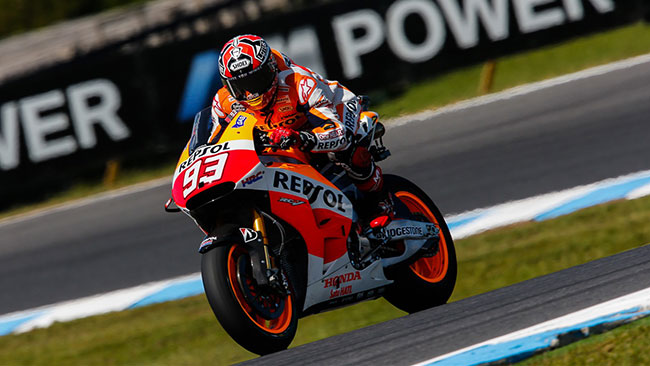 Phillip Island, Q2: Marquez in pole davanti a Crutchlow