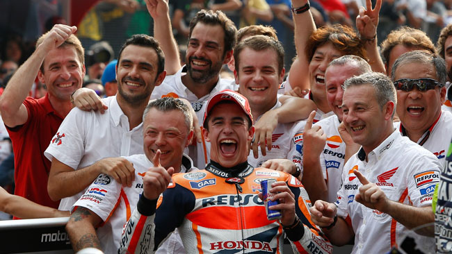 La Honda festeggia il suo 63esimo titolo Costruttori