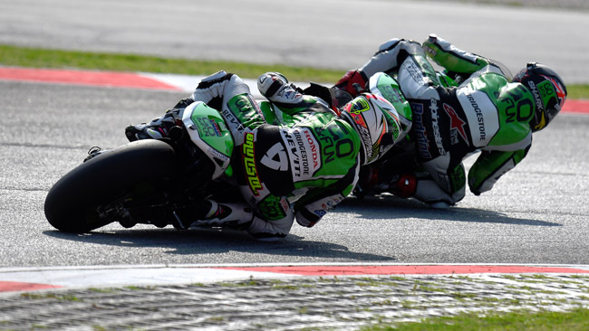 Ultima gara con i colori Honda per il Team Gresini