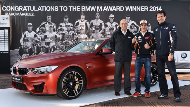 Marquez si porta a casa la BMW in palio per le pole