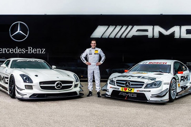 Maximilian Gotz nel programma DTM della Mercedes