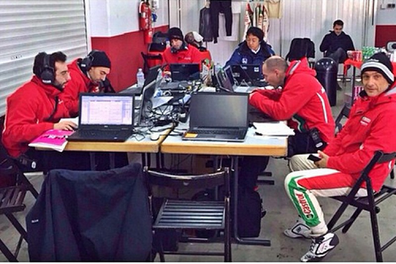 La Honda Castrol prosegue i test con progressi