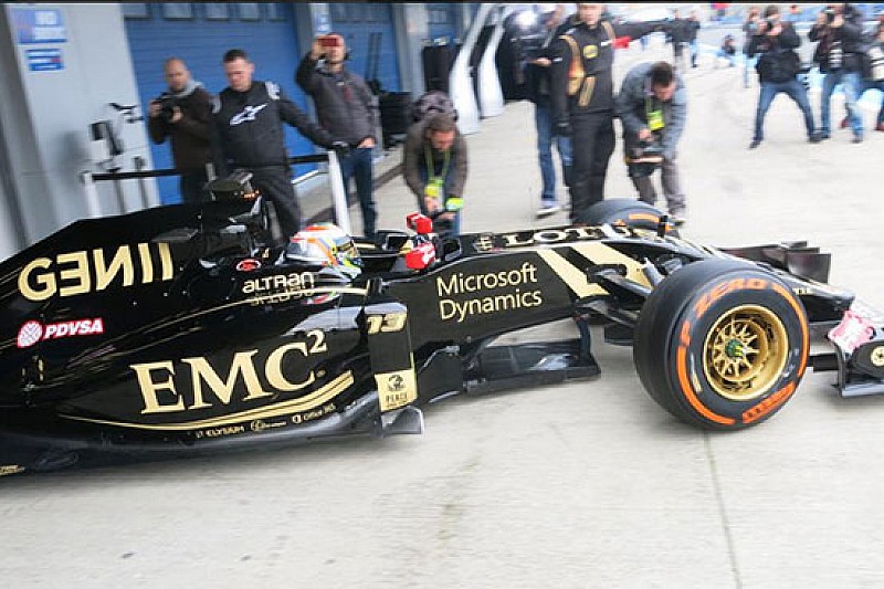 Maldonado ha portato al debutto la Lotus E23 Hybrid