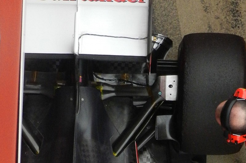 Ferrari: c'è una modifica al diffusore della SF15-T