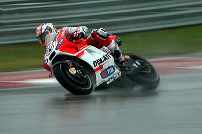 Austin, Libere 1: Dovi batte Marquez con la pioggia